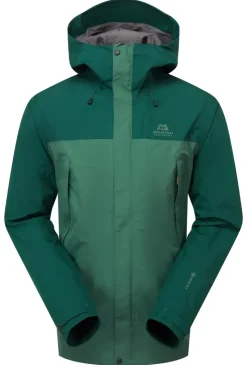 Waterproof Jackets-Mountain Equipment Mens Nanda Devi Jacket - Fern-Pine