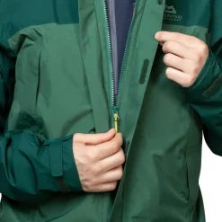 Waterproof Jackets-Mountain Equipment Mens Nanda Devi Jacket - Mykonos-Majolica