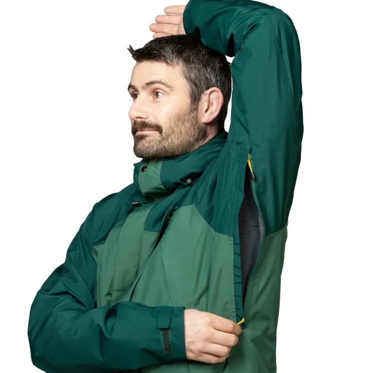 Waterproof Jackets-Mountain Equipment Mens Nanda Devi Jacket - Chili Red-Merlot