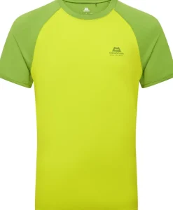 T-Shirts & Baselayers-Mountain Equipment Mens Nava Crew - Vine-Cactus