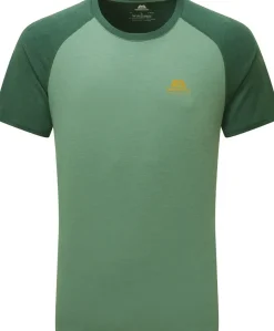 T-Shirts & Baselayers-Mountain Equipment Mens Nava Crew - Sage-Fern