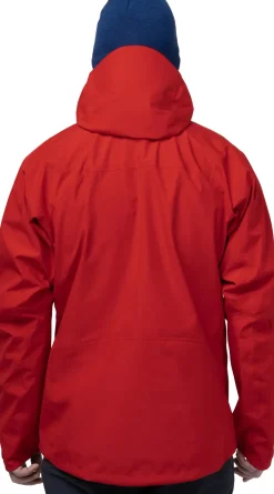 Waterproof Jackets-Mountain Equipment Mens Nunatak Jacket - Chili Red
