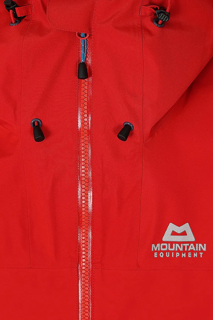 Waterproof Jackets-Mountain Equipment Mens Nunatak Jacket - Chili Red