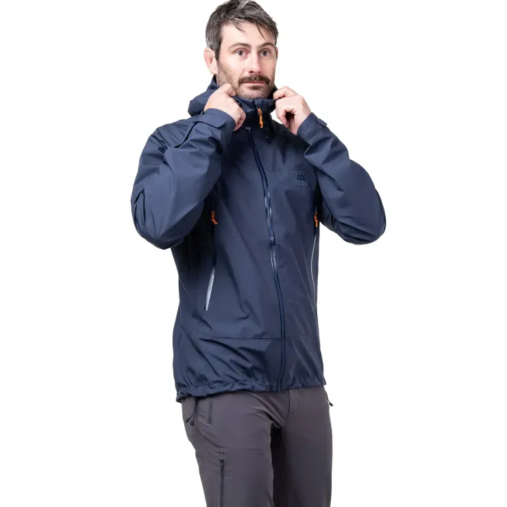 Waterproof Jackets-Mountain Equipment Mens Odyssey Jacket - Chili Red