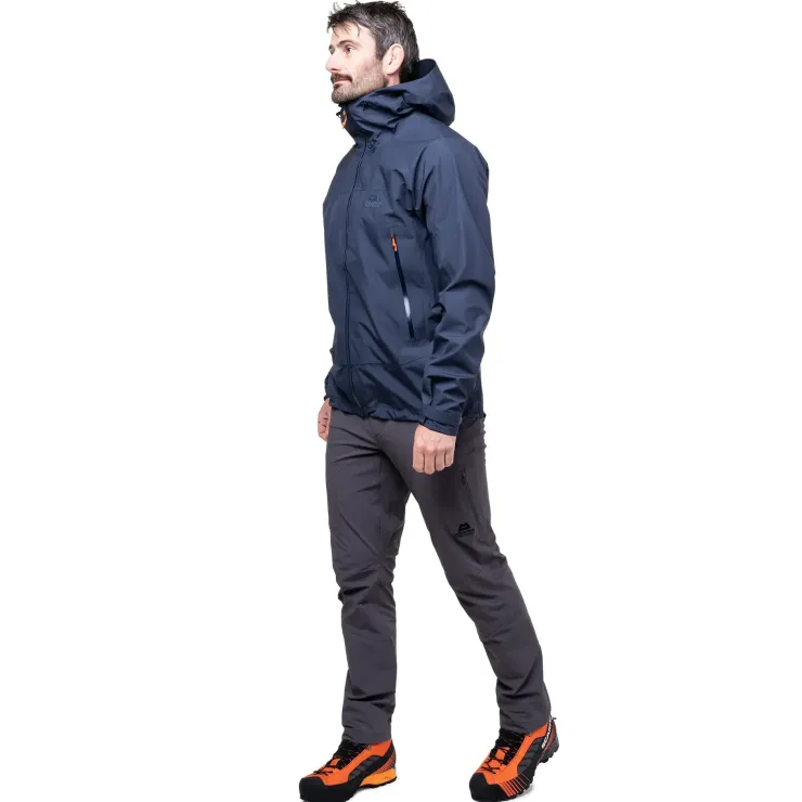 Waterproof Jackets-Mountain Equipment Mens Odyssey Jacket - Chili Red