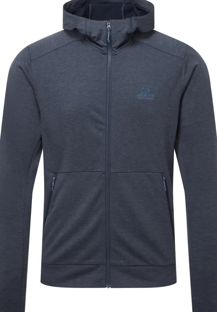 Fleece & Mid Layer-Mountain Equipment Mens Oracool Hooded Jacket - Cosmos
