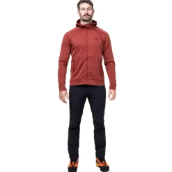 Fleece & Mid Layer-Mountain Equipment Mens Oracool Hooded Jacket - Pine