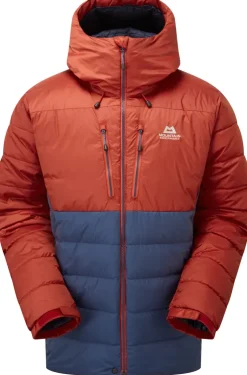 Insulated Jackets-Mountain Equipment Mens Paiyu Jacket - Dusk-Red Rock