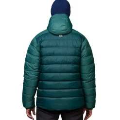Insulated Jackets-Mountain Equipment Mens Paiyu Jacket - Dusk-Red Rock