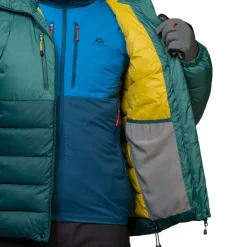 Insulated Jackets-Mountain Equipment Mens Paiyu Jacket - Dusk-Red Rock
