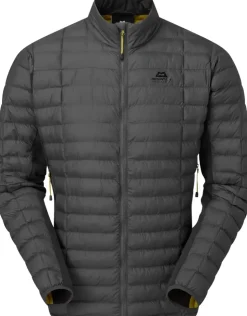 Insulated Jackets-Mountain Equipment Mens Particle Jacket - Anvil-Obsidian