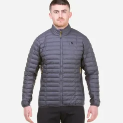 Insulated Jackets-Mountain Equipment Mens Particle Jacket - Anvil-Obsidian