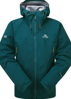Waterproof Jackets-Mountain Equipment Mens Rupal Jacket - Marine