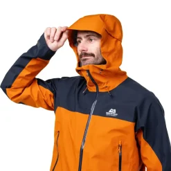 Waterproof Jackets-Mountain Equipment Mens Saltoro Jacket - Mykonos-Majolica