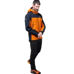 Waterproof Jackets-Mountain Equipment Mens Saltoro Jacket - Rust-Cosmos