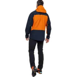 Waterproof Jackets-Mountain Equipment Mens Saltoro Jacket - Rust-Cosmos