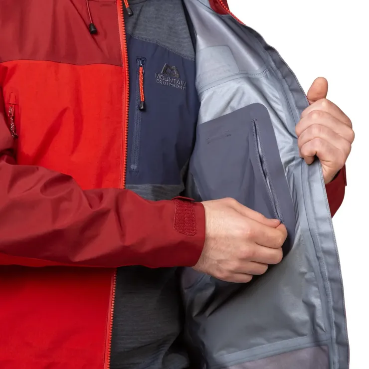 Waterproof Jackets-Mountain Equipment Mens Shigri Jacket - Dusk-Cosmos
