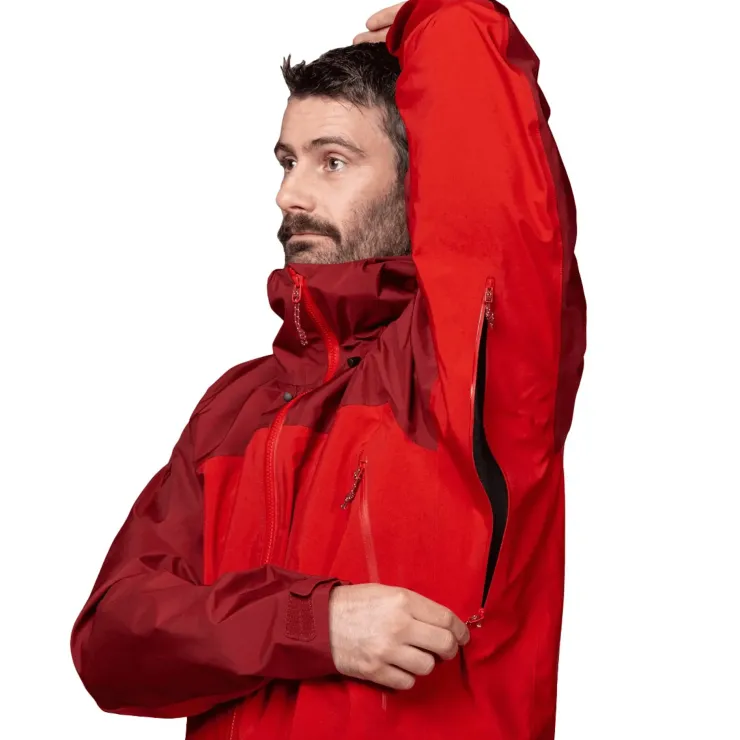 Waterproof Jackets-Mountain Equipment Mens Shigri Jacket - Dusk-Cosmos
