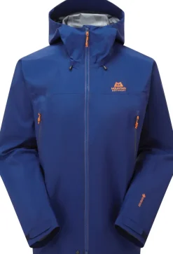 Waterproof Jackets-Mountain Equipment Mens Shigri Jacket - Admiral Blue