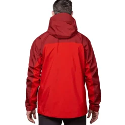 Waterproof Jackets-Mountain Equipment Mens Shigri Jacket - Chili Red-Merlot