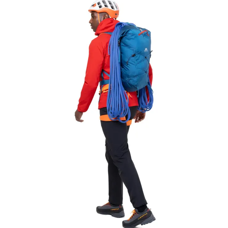 Softshell Jackets-Mountain Equipment Mens Squall Hooded Jacket - Cosmos