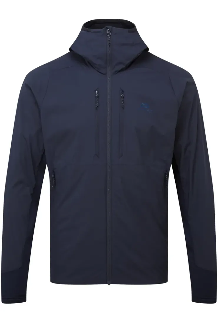 Fleece & Mid Layer-Mountain Equipment Mens Switch Pro Hooded Jacket - Cosmos