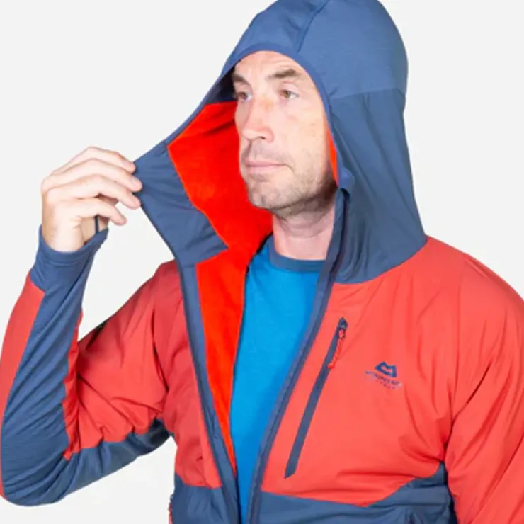 Fleece & Mid Layer-Mountain Equipment Mens Switch Pro Hooded Jacket - Pine-Fern