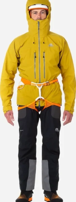 Waterproof Jackets-Mountain Equipment Mens Tupilak Jacket - Cardinal Orange