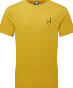 T-Shirts & Baselayers-Mountain Equipment Mens Yorik On Wire Tee - Olive Oil