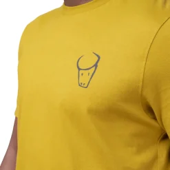 T-Shirts & Baselayers-Mountain Equipment Mens Yorik On Wire Tee - Cactus