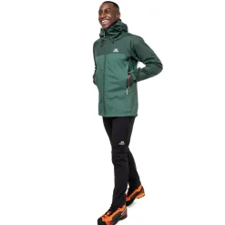 Waterproof Jackets-Mountain Equipment Mens Zeno Jacket - Fern-Pine