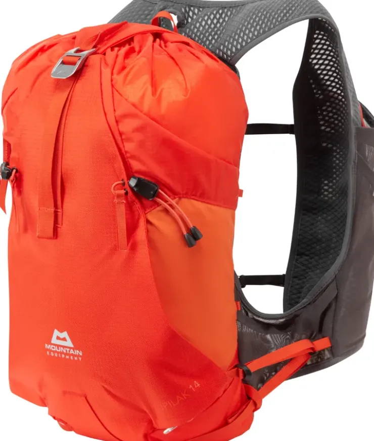 Fast & Light Rucksacks And Vests-Mountain Equipment Tupilak 14 Vest Pack - Magma