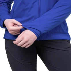 Softshell Jackets-Mountain Equipment Womens Aerotherm Jacket - Vivid Blue