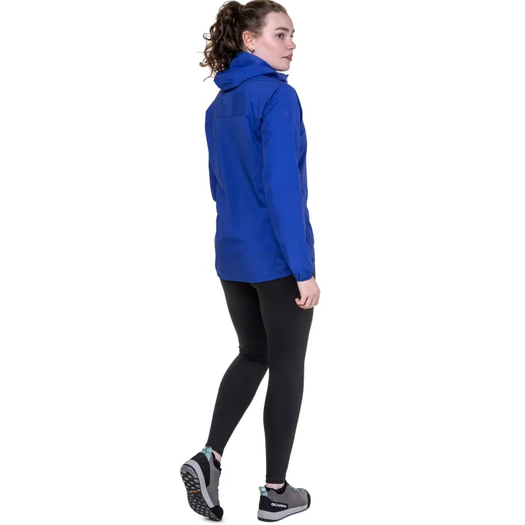 Softshell Jackets-Mountain Equipment Womens Aerofoil Hooded Jacket - Vivid Blue