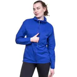 Softshell Jackets-Mountain Equipment Womens Aerofoil Hooded Jacket - Vivid Blue
