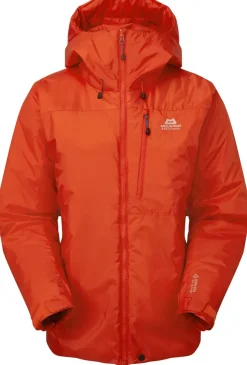 Insulated Jackets-Mountain Equipment Womens Alpamayo Jacket - Magma