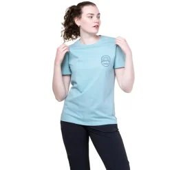 T-Shirts & Baselayers-Mountain Equipment Womens Alpenglow Tee - Stellar Blue