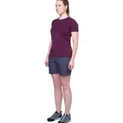 Shorts & Skirts-Mountain Equipment Womens Approach Shorts - Indian Teal