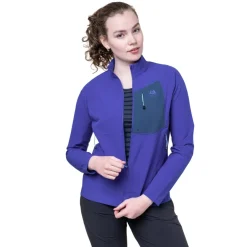 Softshell Jackets-Mountain Equipment Womens Arrow Jacket - Topaz-Dusk