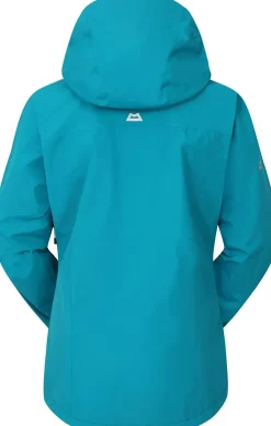 Waterproof Jackets-Mountain Equipment Womens Derwent Jacket - Tasman Blue