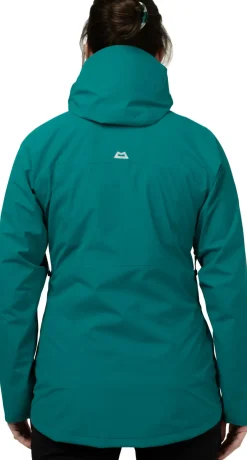 Waterproof Jackets-Mountain Equipment Womens Derwent Jacket - Tasman Blue