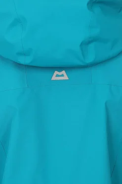 Waterproof Jackets-Mountain Equipment Womens Derwent Jacket - Tasman Blue