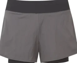 Shorts & Skirts-Mountain Equipment Womens Dynamo Twin Shorts - Obsidian-Black