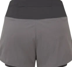 Shorts & Skirts-Mountain Equipment Womens Dynamo Twin Shorts - Obsidian-Black