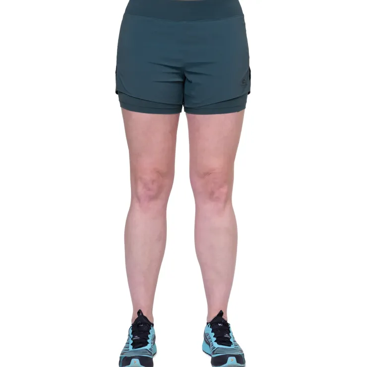 Shorts & Skirts-Mountain Equipment Womens Dynamo Twin Shorts - Majolica Blue