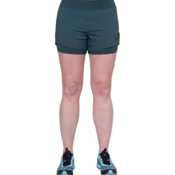 Shorts & Skirts-Mountain Equipment Womens Dynamo Twin Shorts - Bluefin