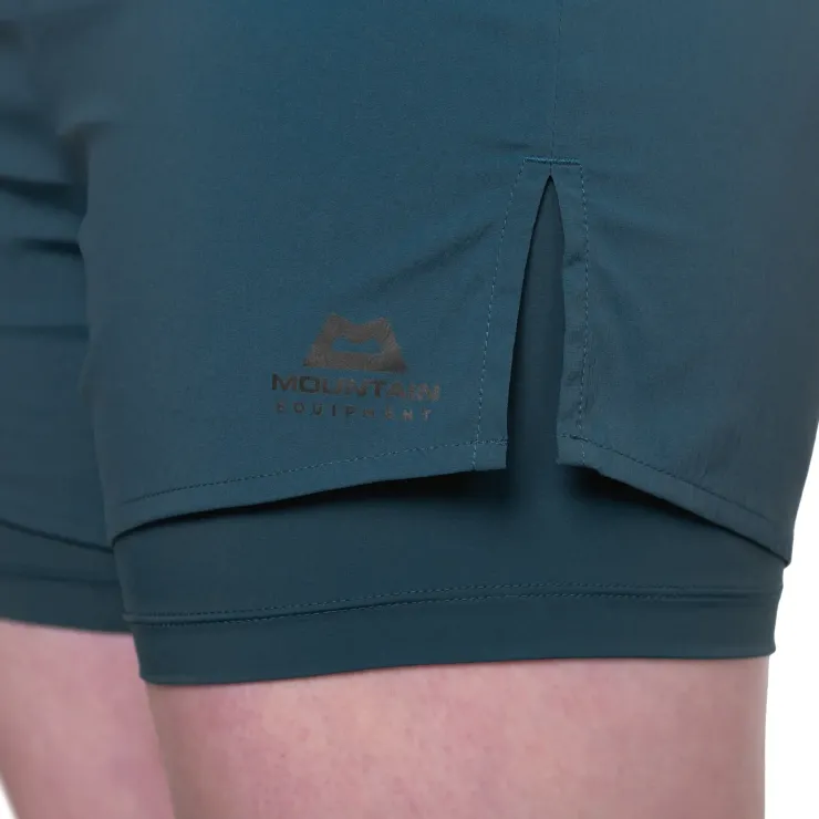 Shorts & Skirts-Mountain Equipment Womens Dynamo Twin Shorts - Bluefin