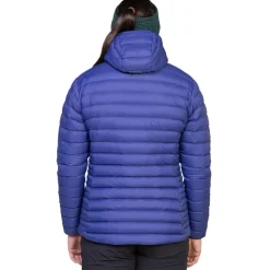 Insulated Jackets-Mountain Equipment Womens Earthrise Hooded Jacket - Raisin
