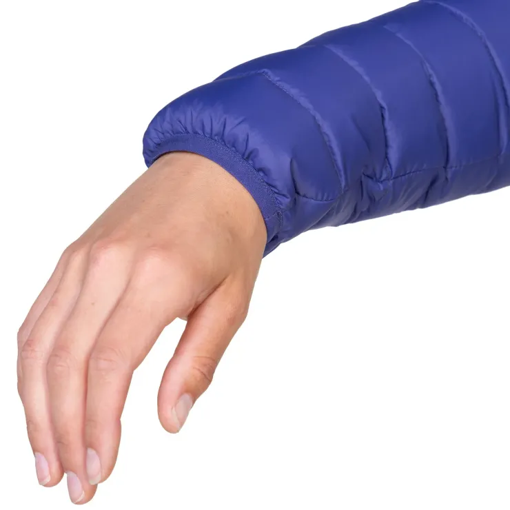 Insulated Jackets-Mountain Equipment Womens Earthrise Hooded Jacket - Amethyst