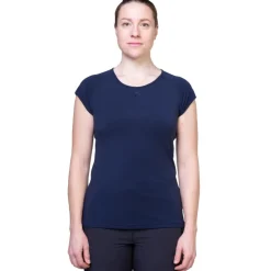 T-Shirts & Baselayers-Mountain Equipment Womens Equinox Tee - Cosmos